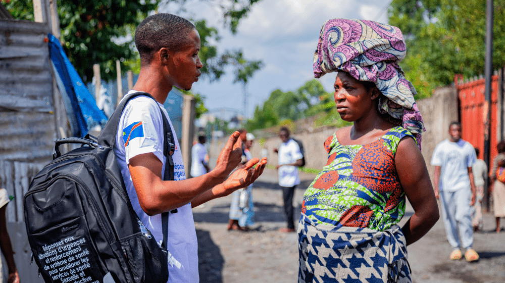 En République démocratique du Congo, une femme reçoit des soins maternels vitaux grâce à une rencontre fortuite