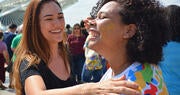 Campaign brings condoms, HIV testing and hugs to the Olympics